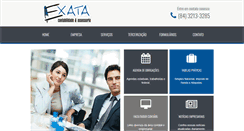 Desktop Screenshot of exatacnt.com.br